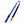 Canny Connect Lead in blue for medium to large dogs. With lockable buckle on handle and brushed steel clip.