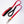 Canny Connect Lead in red for small dogs and puppies. With lockable buckle on handle and brushed steel clip.