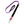 Canny Lead in purple for medium to large dogs with brushed steel clip. Neoprene handle & grip.