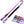 Purple 120cm Canny Connect anti escape lead for medium-large dogs with padded grip and locking carabiner, with 4 colour swatches shown.